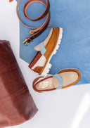 Jack Penny Loafers Rust & Denim - Unmarked