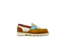 Jack Penny Loafers Rust & Denim - Unmarked