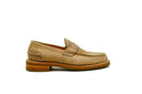 Jack Penny Loafers Waxed Camel Suede - Unmarked