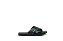 Leather Slides Black Bison - Unmarked