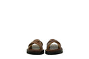 Leather Slides Tan Bison - Unmarked