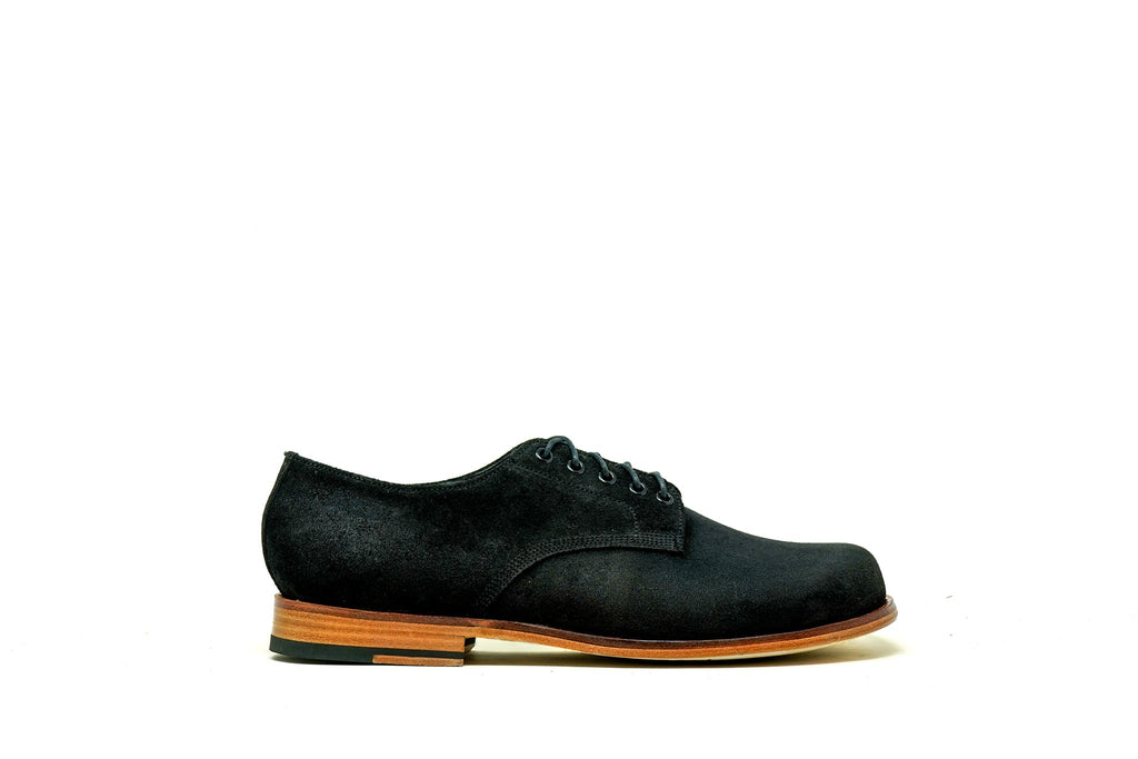 Masa Derby Shoes Black Suede - Unmarked