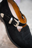 Nala Loafers Black Suede - Unmarked