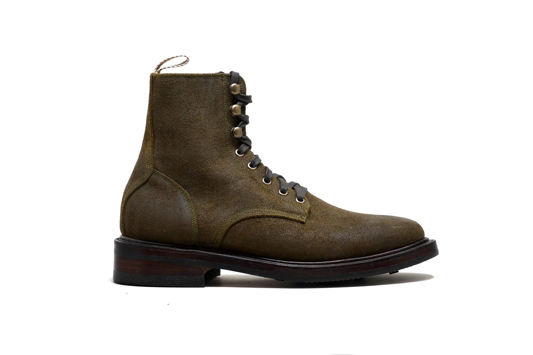 Mens suede combat boots 2025