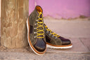 SF - 01 Boots Olive/Dark Brown - Unmarked