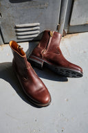 Zip Boot Dark Brown CXL - Unmarked