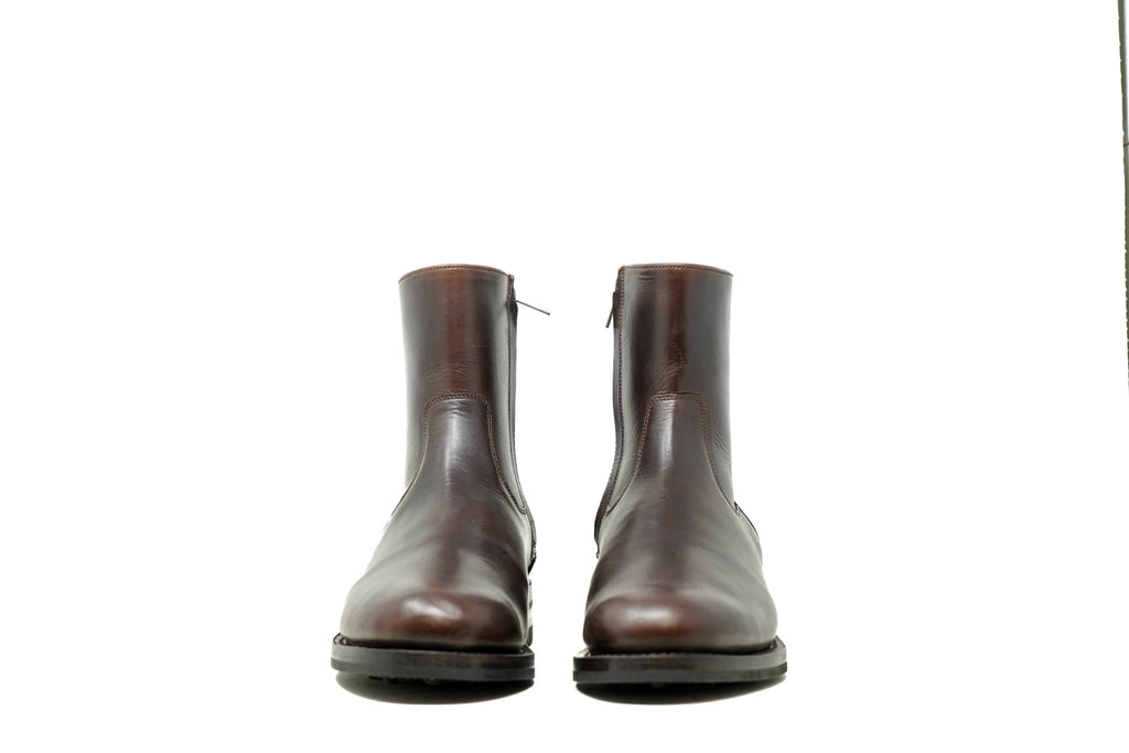 Zip Boot Dark Brown - Unmarked
