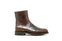 Zip Boot Dark Brown - Unmarked