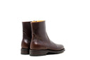 Zip Boot Dark Brown - Unmarked