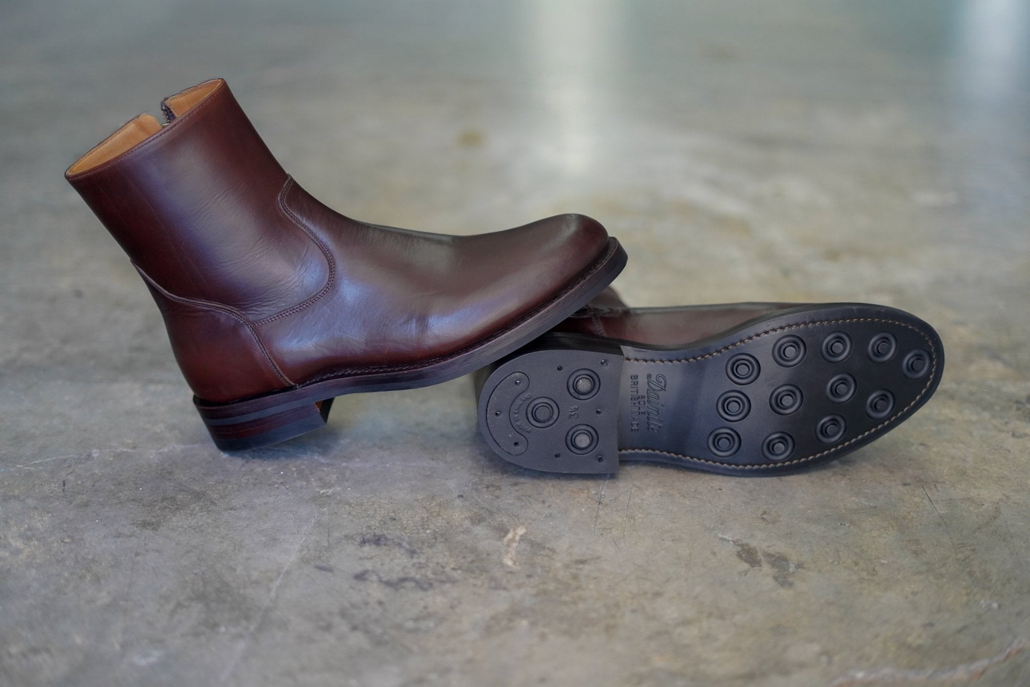 Unmarked Men's Zip Boots in Brown CXL, Size 12 Unmarked Men's Zip Boots in Brown CXL, Size 12