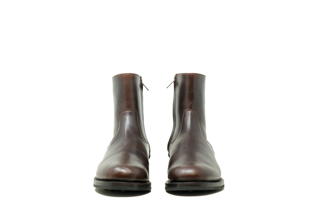 Zip Boot Dark Brown - Unmarked