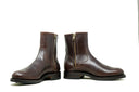Zip Boot Dark Brown - Unmarked