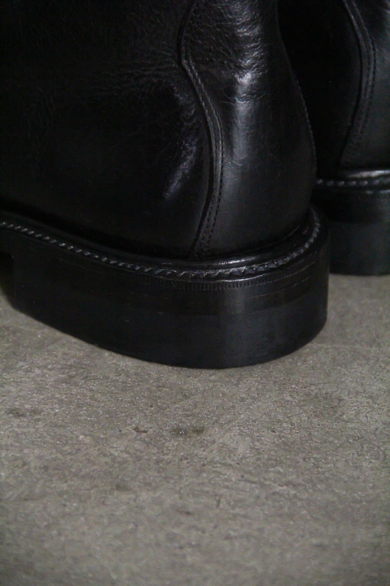 black leather dress boots Classy Leather Dress Boots