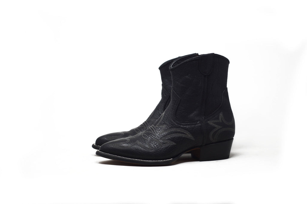 Ava Boots Pointy Toe Black - Unmarked