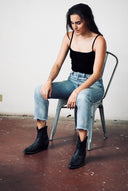 Ava Boots Pointy Toe Black - Unmarked