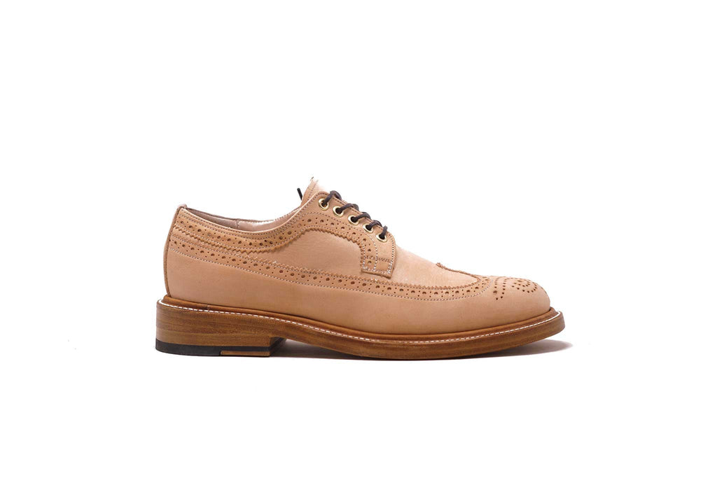 Concho Long Wing Veg Tan - Unmarked