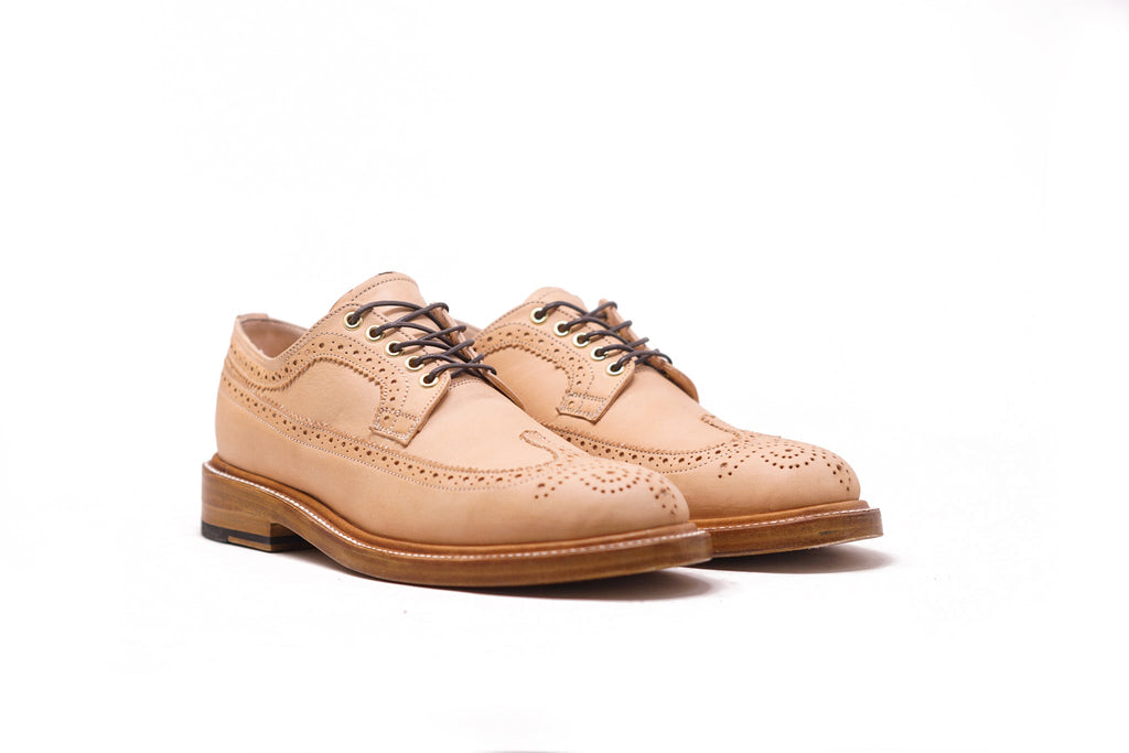 Concho Long Wing Veg Tan - Unmarked