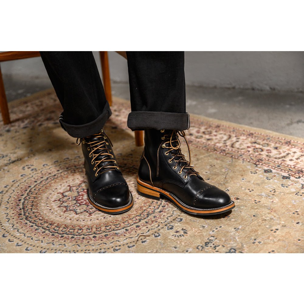 DB HUNTER CAP TOE BLACK - Unmarked