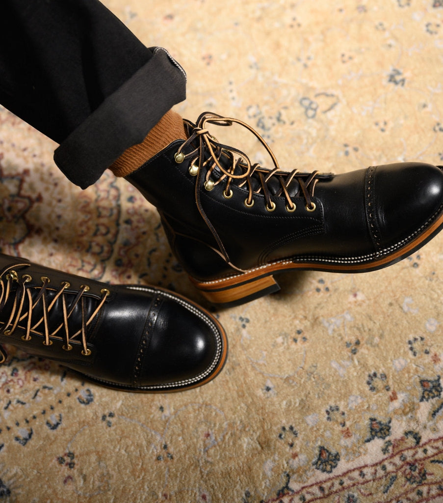 DB HUNTER CAP TOE BLACK - Unmarked