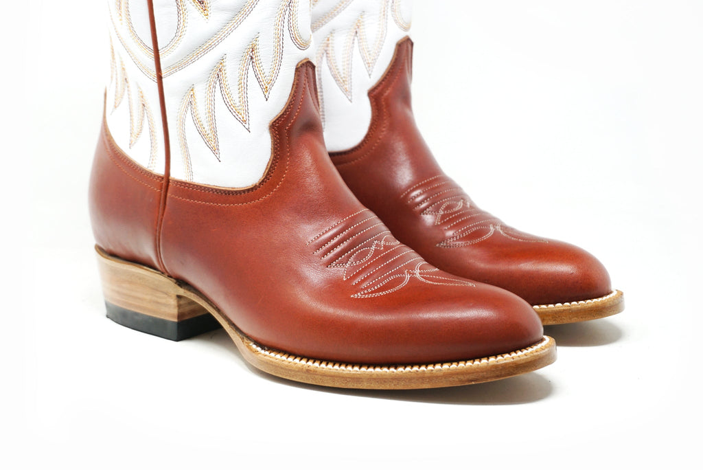 Handmade Goodyear Welted Fancy Cowboy Boots Unmarked