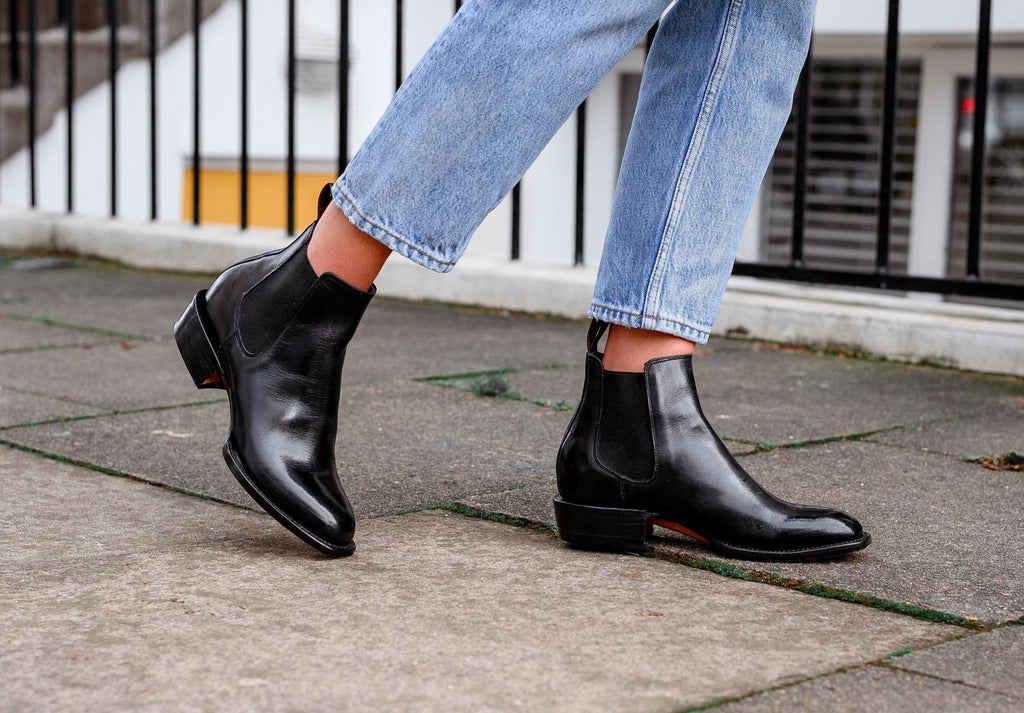 Classic Modern High Quality Mexican Boot French Toe Chelsea