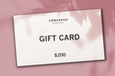 GIFT CARDS - Unmarked