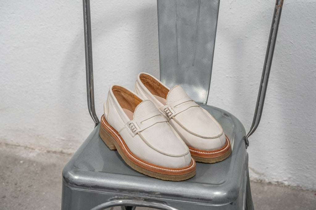 Jack Penny Loafers Eco White - Unmarked