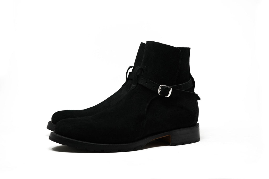 Jodhpur Black Suede - Unmarked