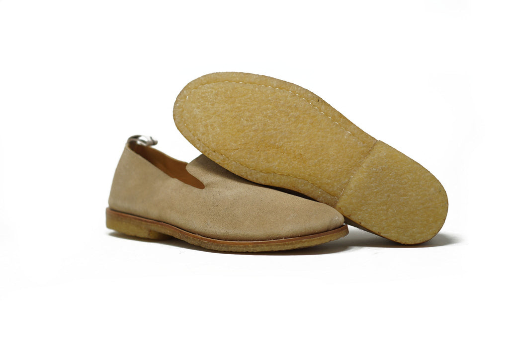 Kami Loafers Dark Sand Crepe Sole - Unmarked