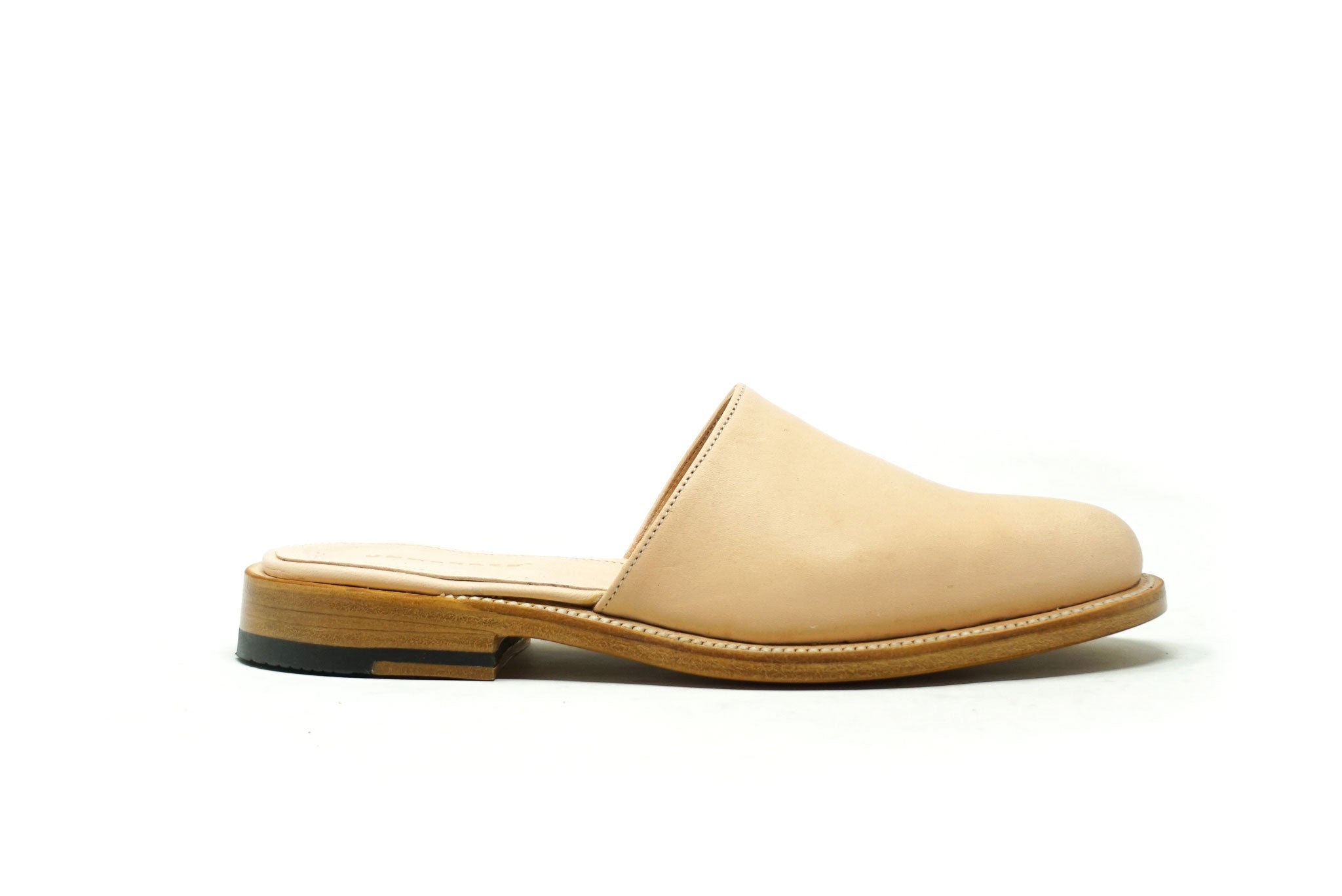 Handcrafted Stylish Sandals Nahua Mule Veg Tan Unmarked