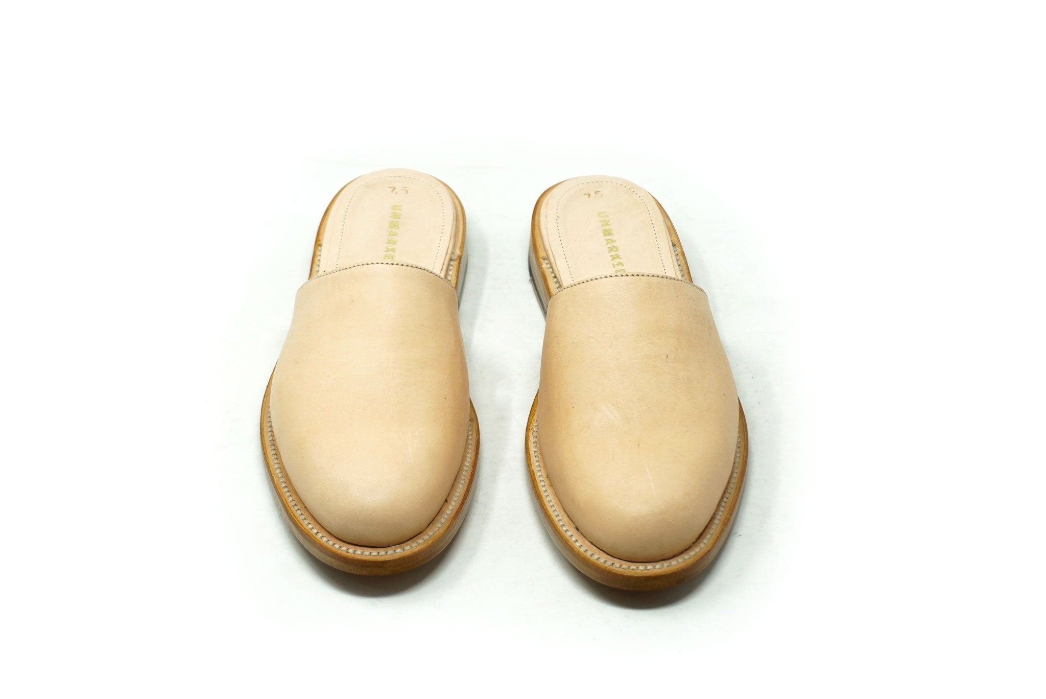 VEGA LEATHER SANDALS （Mixed Beige） -ALM. official web