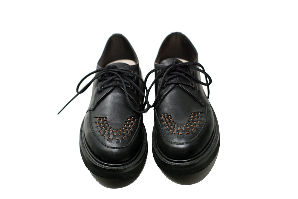 Handcrafted Shoes: Rango Creepers Black | Unmarked