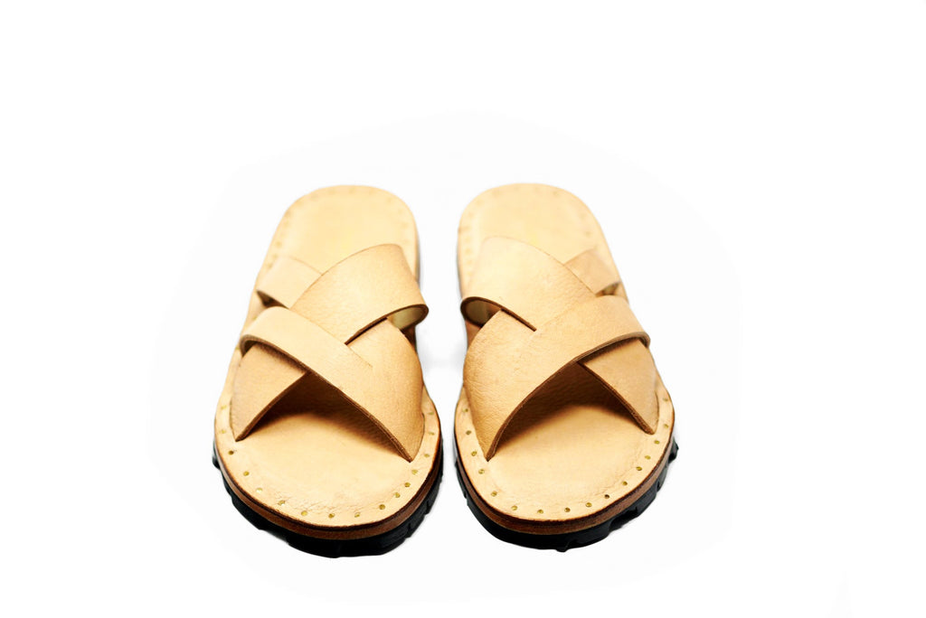 The Caezón Leather Slides - Unmarked