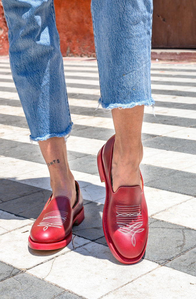 Uma Loafers Rouge - Unmarked