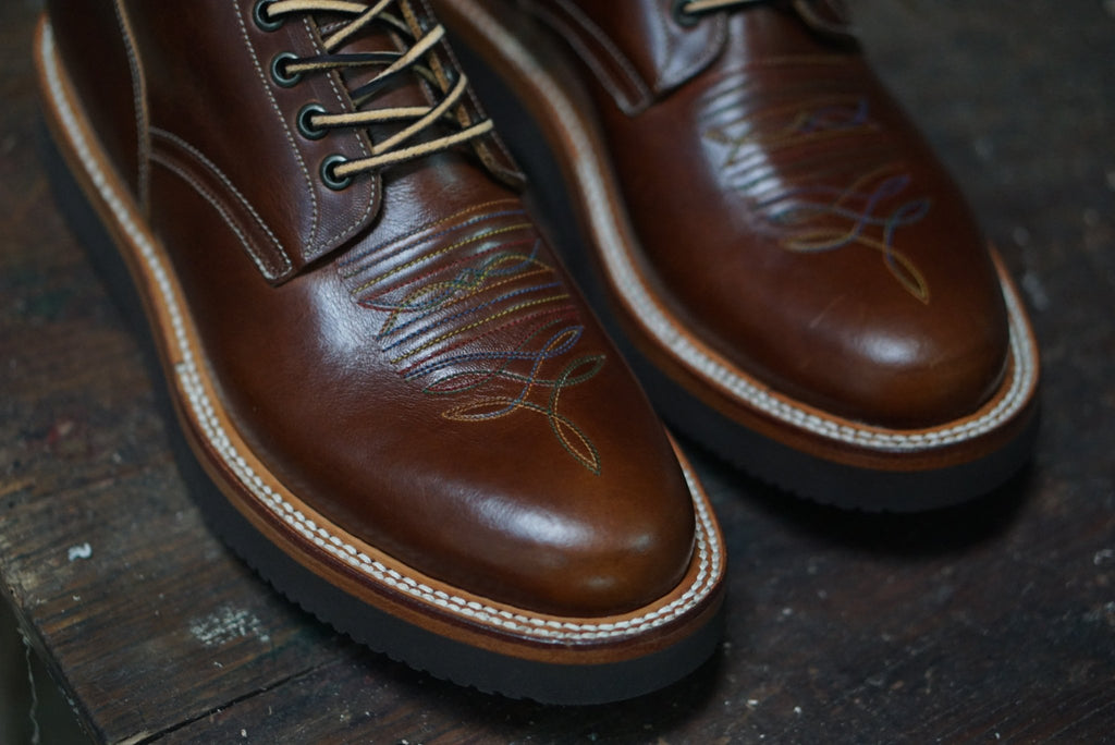 Workman Boots Maple with ringle - Unmarked